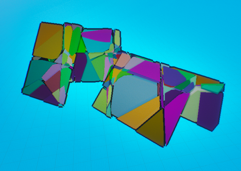 Destructible junk (fractured)